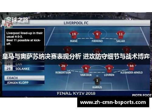 皇马与奥萨苏纳决赛表现分析 进攻防守细节与战术博弈